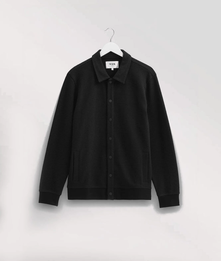 Wax London Mens Hays Jersey Overshirt